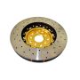 Disc Brakes Australia DBA5654GLDXS10 Front 5000 Series XS Brake Rotor