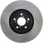 Stoptech 126.40071SL Power Slot 07-09 Acura MDX / 09-10 Honda Pilot Front Left Slotted Rotor