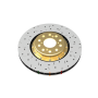 Disc Brakes Australia DBA52070BLKXSR Front 5000 Series XS Brake Rotor