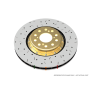 Disc Brakes Australia DBA52070BLKXSR Front 5000 Series XS Brake Rotor
