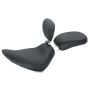 Mustang Motorcycle 76801 Mustang 84-06 Harley Standard Rear Tire Wide Tripper Passenger Seat - Black