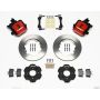Wilwood 140-10206-R Combination Parking Brake Rear Kit 11.00in Red Civic / Integra Disc 2.39 Hub Offset