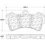 StopTech 07-15 Audi Q7 Street Select Front Brake Pads