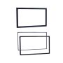 Metra 89-50-0900 Trim Rings - Universal, BLACK