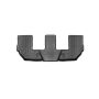 WEATHERTECH WEA4415754 Black Rear FloorLiner