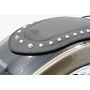 Mustang Motorcycle 78120 Mustang 06-10 and 12-15 Yamaha Roadliner, 06-15 Stratoliner Fender Bib w/Studs - Black