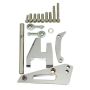 RACING POWER CO-PACKAGED RPCR6405 Chrome Alum SB Chevy Alternator Bracket Swp