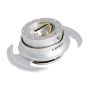NRG Quick Release Kit Gen 3.0 - Silver Body / Silver Ring w/Handles