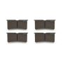 Wilwood 150-20-7416K Pad Set BP-20 7416-20 Superlite 4/6, Narrow (.65in Thick)