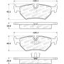 Stoptech 308.05170 Street Brake Pads - Front