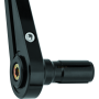 BikeMaster 152142 Adapter 7/8in Barend Mirror - Black