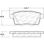 Stoptech 308.12590 Street Brake Pads