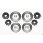 Wilwood 140-13106 Rotor Kit Front/Rear-Drilled 2005-2013 Aston Martin