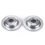 PowerStop EBR826XPR PowerStop Evolution Performance Drilled, Slotted & Plated Brake Rotor Pair