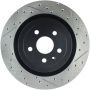 Stoptech 127.62119L Slotted & Drilled Sport Brake Rotor