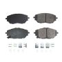 PowerStop 17-2065 PowerStop - Z17 Low-Dust Ceramic Brake Pads with Hardware