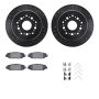 Dynamic Friction 8512-75004 Rotor Kit