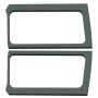 Design Engineering 50269 Side Window Kit Jeep Wrangler JL 2019-2025 2 Door Gray