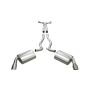 CORSA Performance 14951 Corsa 2011-2015 Chevrolet Camaro Convertible SS 6.2L V8 Manual Polished Sport Cat-Back + XO Exhaust