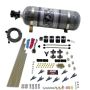 Nitrous Express 80001-12 8 CYL PIRANHA DIRECT PORT, 4 SOLENOIDS, WITH 12LB BOTTLE (200-500HP JETTING)