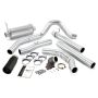 Banks Power 48658-B 99 Ford 7.3L w/Cat Conv Monster Exhaust w/ Power Elbow - SS Single Exhaust w/ Black Tip
