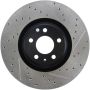 Stoptech 127.33134L Slotted & Drilled Sport Brake Rotor
