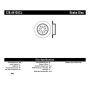 StopTech 93-98 Toyota Supra Turbo Drilled Left Rear Cryo Rotor
