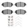 Dynamic Friction 1115-0619-01 Brake Pad Kt