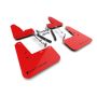 Rally Armor MF89-UR-RD-BLK Red Mud Flap/Black Logo