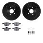 Dynamic Friction 8512-54074 Rotor Kit