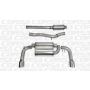 CORSA Performance 14858 Corsa 2008-2015 Mitsubishi Lancer Evolution X Sedan 2.0L Polished Sport Dual Rear Cat-Back Exhaust