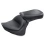 Mustang Motorcycle 76111 Mustang 98-16 Yamaha V-Star 650 Custom Wide Touring 2PC Seat - Black