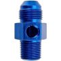 Russell Performance -6 AN Flare to 3/8in Pipe Pressure Adapter (Blue)
