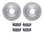 Dynamic Friction 6502-80154 Rotor Kit