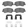 Dynamic Friction 1551-1593-01 Brake Pad Kt