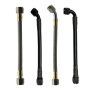 Fragola -10AN PTFE Hose Assembly Straight x 90 10in