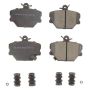 PowerStop 17-1252 PowerStop - Z17 Low-Dust Ceramic Brake Pads with Hardware