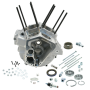 S&S Cycle 31-0001 84-91 BT w/ 3-5/8in Bore Super Stock Alternator Style Crankcase - Natural