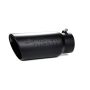 Sinister Diesel Universal Black Ceramic Coated Stainless Steel Exhaust Tip (4in to 5in)