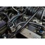 J&L 07-14 Ford Mustang GT500 Oil Separator 3.0 Passenger Side (Remote Mount) - Clear Anodized