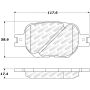Stoptech 305.08170 Street Select Brake Pads - Front/Rear
