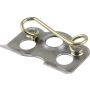ALLSTAR PERFORMANCE ALL19361 Quick Turn Brackets 10pk Weld-On w/ Spring