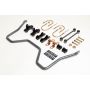 Progress Tech 99-06 Chevrolet Silverado 1500 / GMC Sierra 1500 Rear Sway Bar (25mm) - Gray