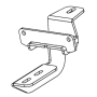 Go Rhino 6949276 18-22 Jeep Wrangler JL 2DR Mounting Brackets (V-Series V3/RB10 Slim/RB20 Slim) - Tex. Blk