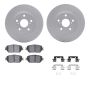 Dynamic Friction 4512-76128 Rotor Kit