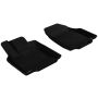 3D MAXpider 2007-2015 Mazda CX-9 Kagu 1st Row Floormat - Black