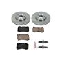 PowerStop KOE3029 OE Stock Replacement Low-Dust Ceramic Brake Pad and Rotor Kit