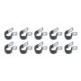 QUICKCAR RACING PRODUCTS QRP66-856 Alum Line Clamp 5/8in 10pk