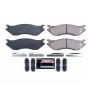 PowerStop Z23-966 PowerStop - Z23 Daily Driver Carbon-Fiber Ceramic Brake Pads with Hardware Kit