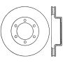 StopTech 2003-2008 Toyota 4Runner Slotted & Drilled Right Front Cyro Rotor